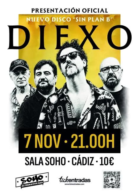 DIEXO - Presentación del disco "Sin plan B"