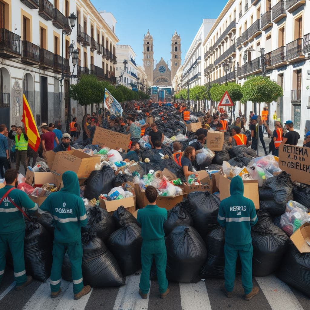 Huelga de basura en los Carnavales de Cádiz ante el ninguneo de Ayuntamiento y empresa concesionaria