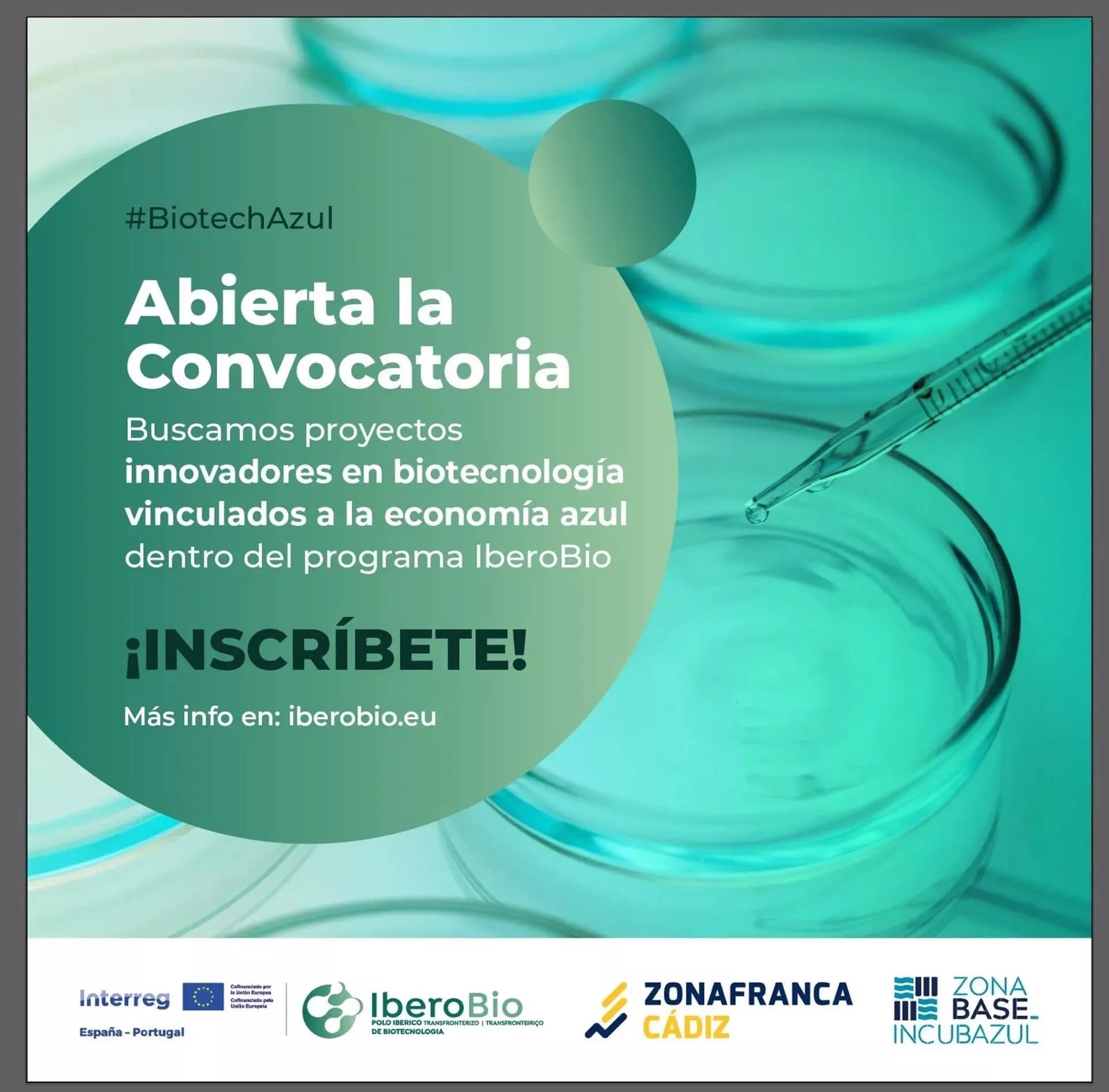 Convocatoria Biotecnología en Zona Franca Cádiz