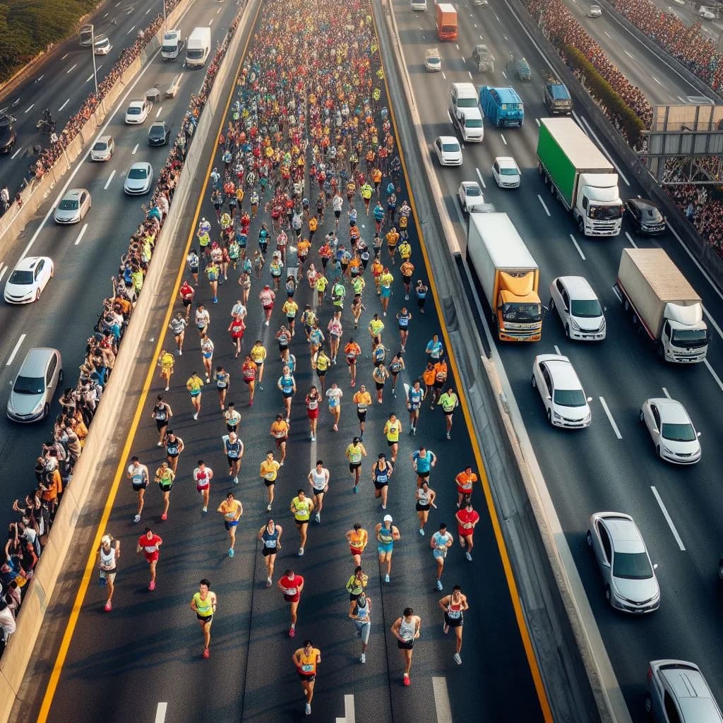 Este fin de semana en Cádiz: Cortes de tráfico por Maratón, Olimpiadas y obras